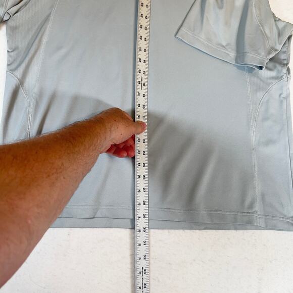 Ping Golf Polo Shirt Mens XL Lt Grey Peninsula Hotel Chicago Stretch Performance - Picture 12 of 13